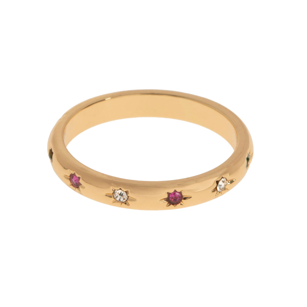 Elin - Colorful Crystals Ring