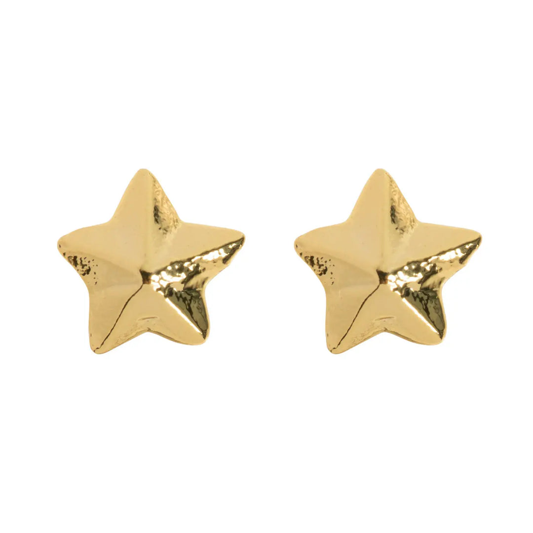 Vega - Small Star Stud Earrings