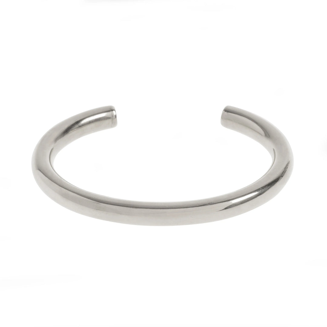 Maeve - Statement Bangle Stainless Steel Silver  | Timi of Sweden